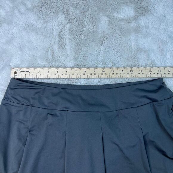 Adidas Ultimate 365 Tour Pleated Golf Skirt Skort Charcoal Gray Size Large NEW - Picture 9 of 16